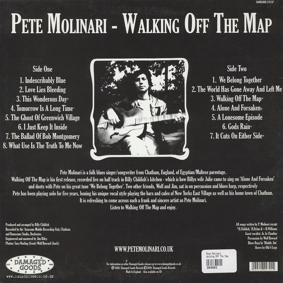 Pete Molinari - Walking Off The Map