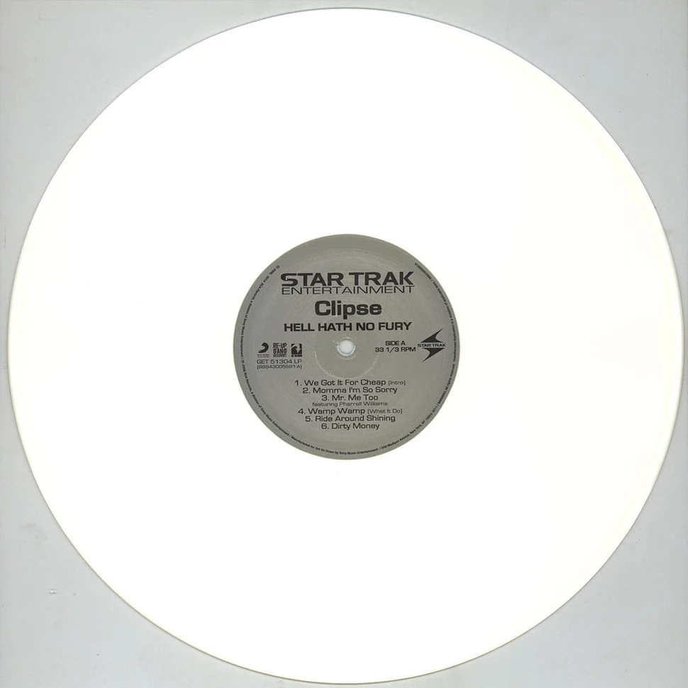 Clipse - Hell Hath No Fury White Vinyl Edition