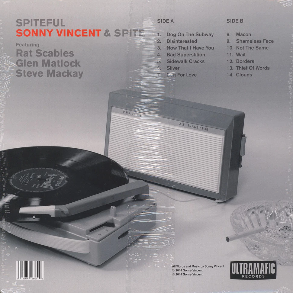 Sonny Vincent & Spite - Spiteful