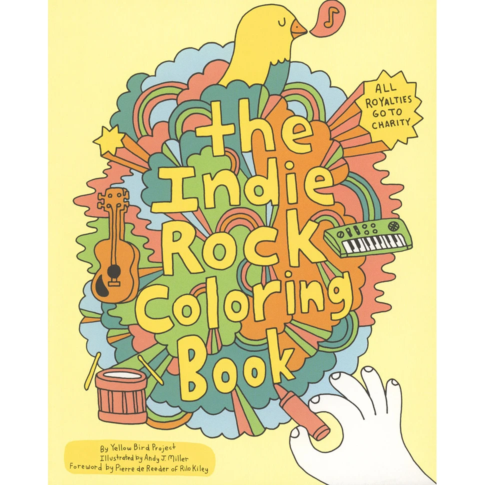 Yellow Bird Project - Indie Rock Coloring Book