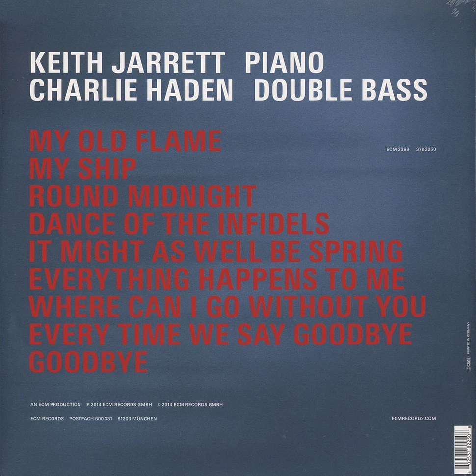 Keith Jarrett & Charlie Haden - Last Dance