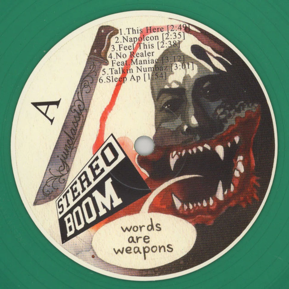 Junclassic - Words Are Weapons Green Vinyl Edition