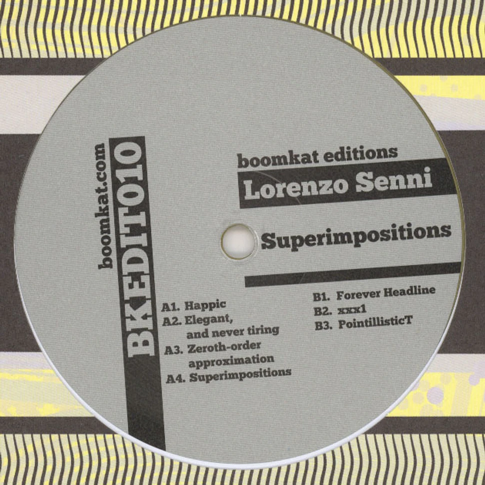 Lorenzo Senni - Superimpositions