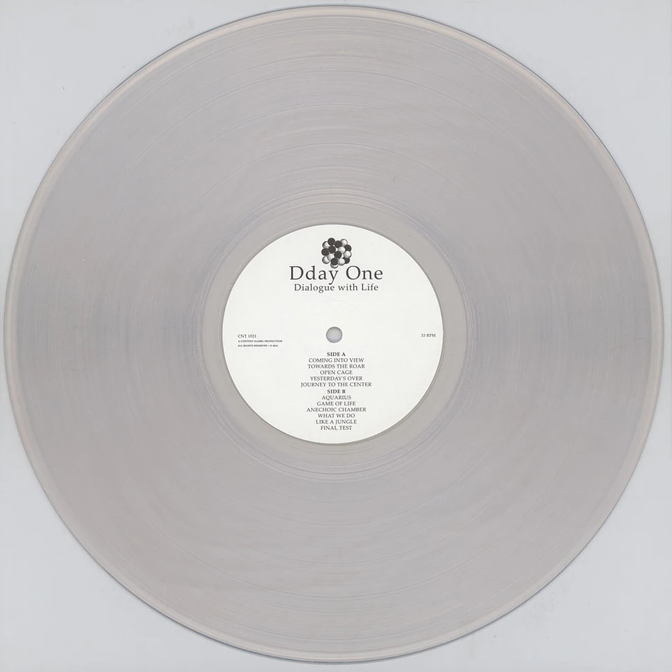 Dday One - Dialogue With Life Clear Vinyl Edition