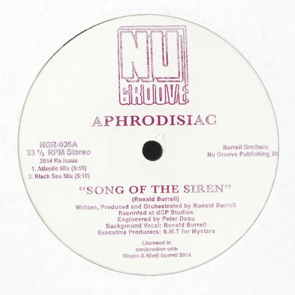 Aphrodisiac - Song Of The Siren