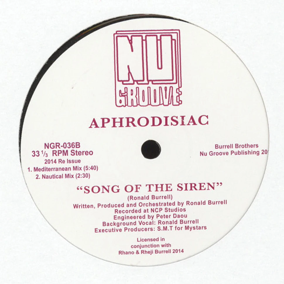 Aphrodisiac - Song Of The Siren