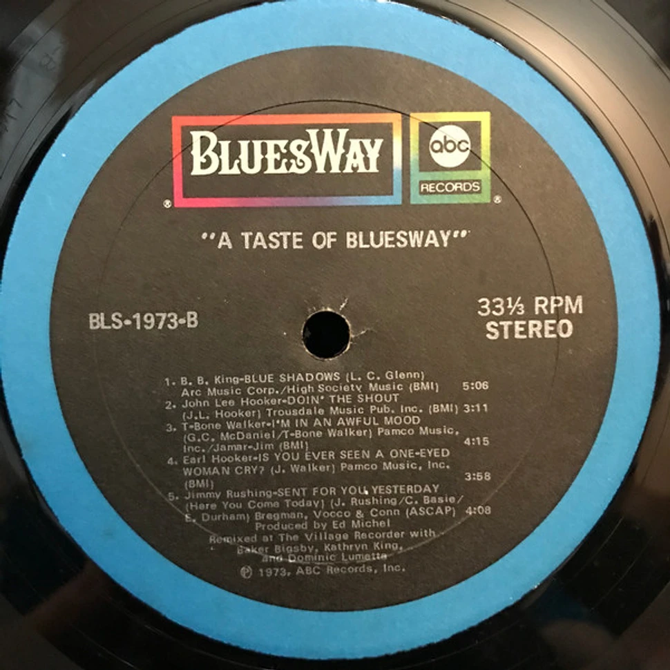 V.A. - A Taste Of Bluesway