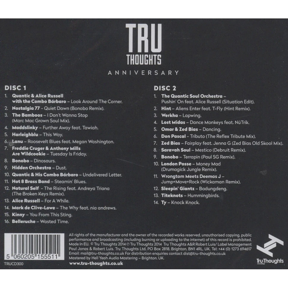 V.A. - Tru Thoughts 15th Anniversary