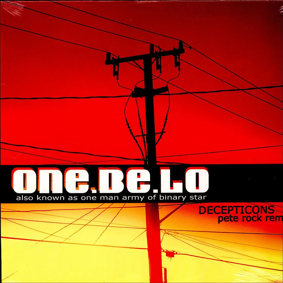 One Be Lo - Decepticons (Pete Rock Remix)