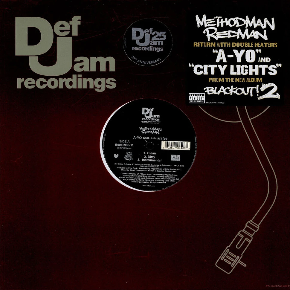 Method Man & Redman - A-Yo / City Lights