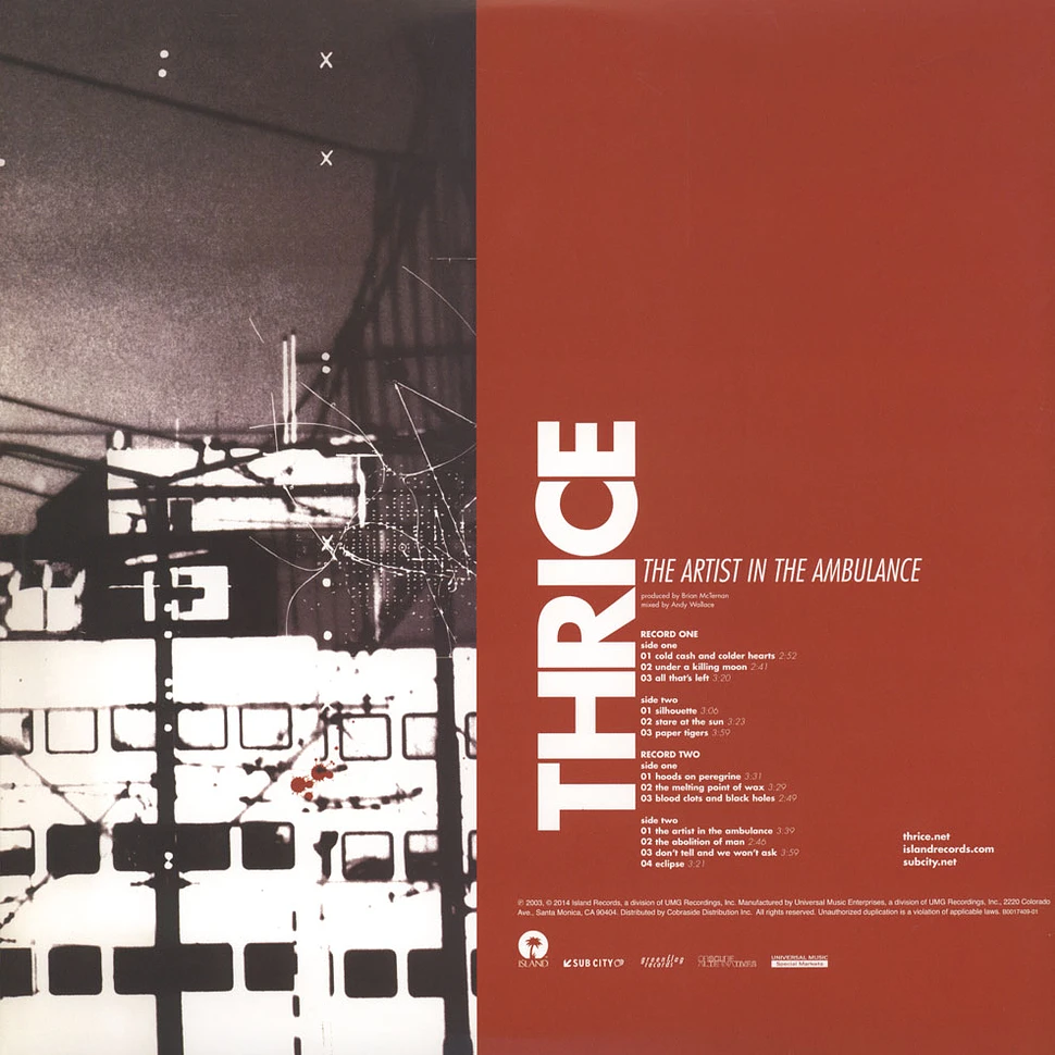 Thrice - The Artist In The Ambulance