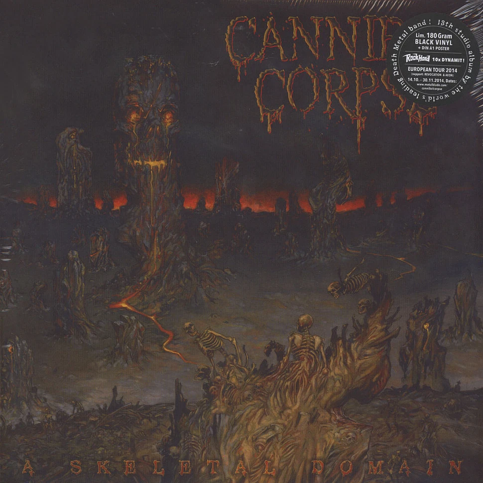 Cannibal Corpse - A Skeletal Domain Black Vinyl Edition