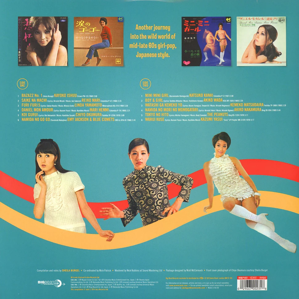 V.A. - Nippon Girls 2 - Japanese Pop Beat & Rock'n'roll 1966-70