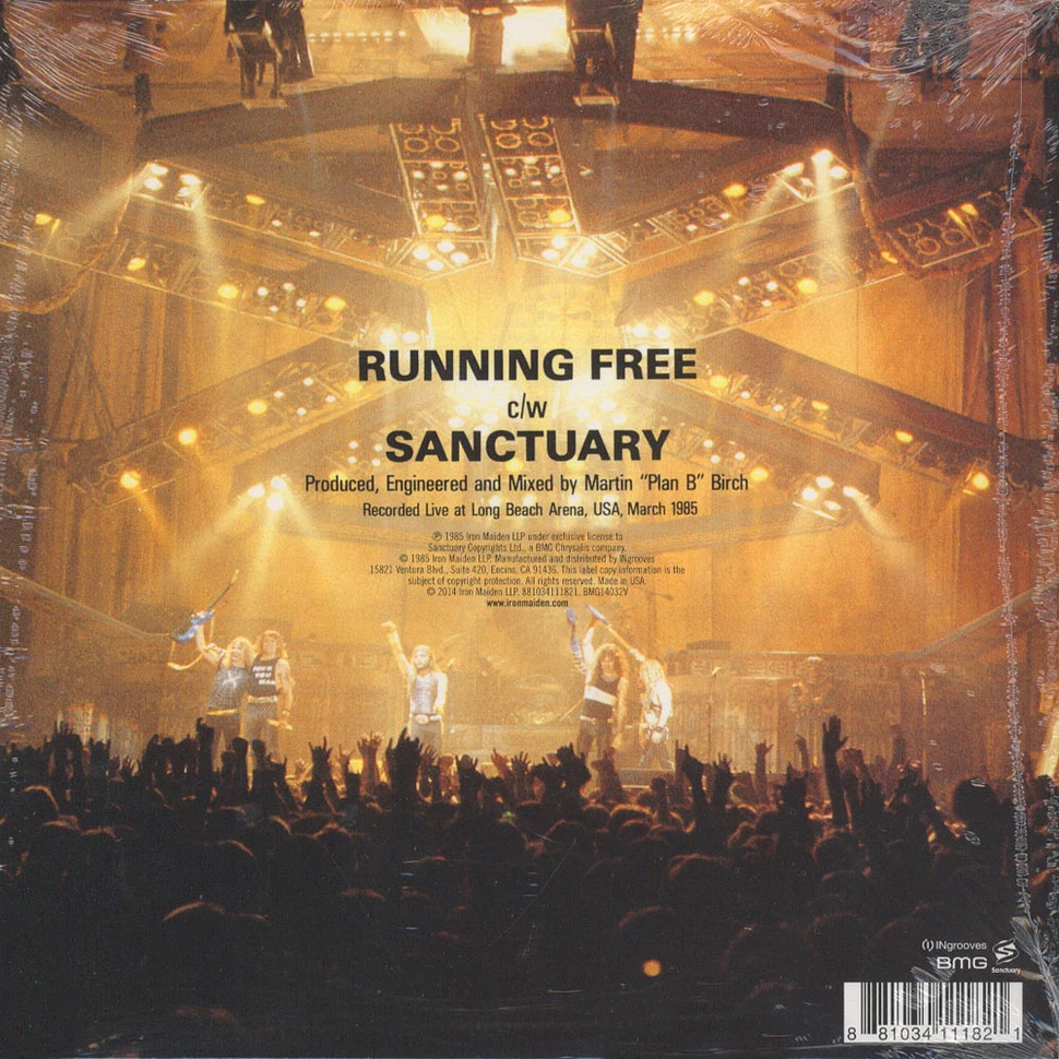 Iron Maiden - Running Free Live