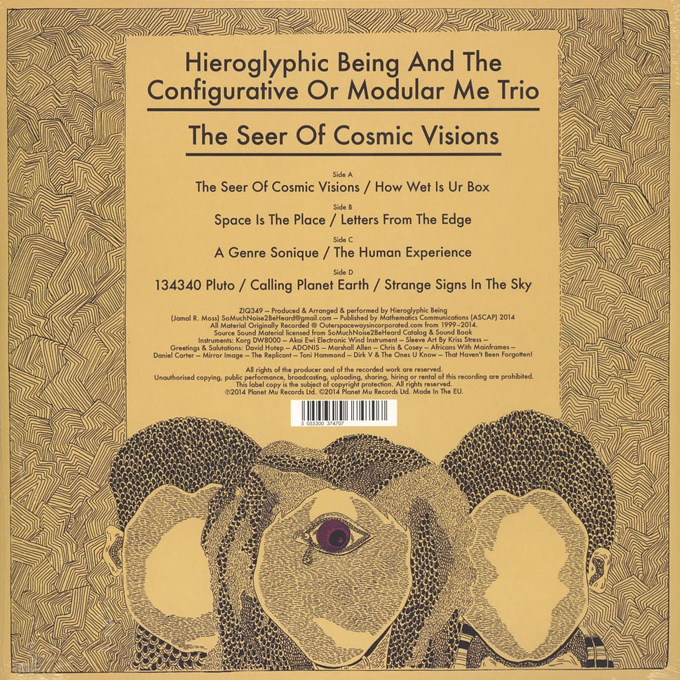 Hieroglyphic Being & The Configurative Or Modular Me Trio - The Seer Of Cosmic Visions