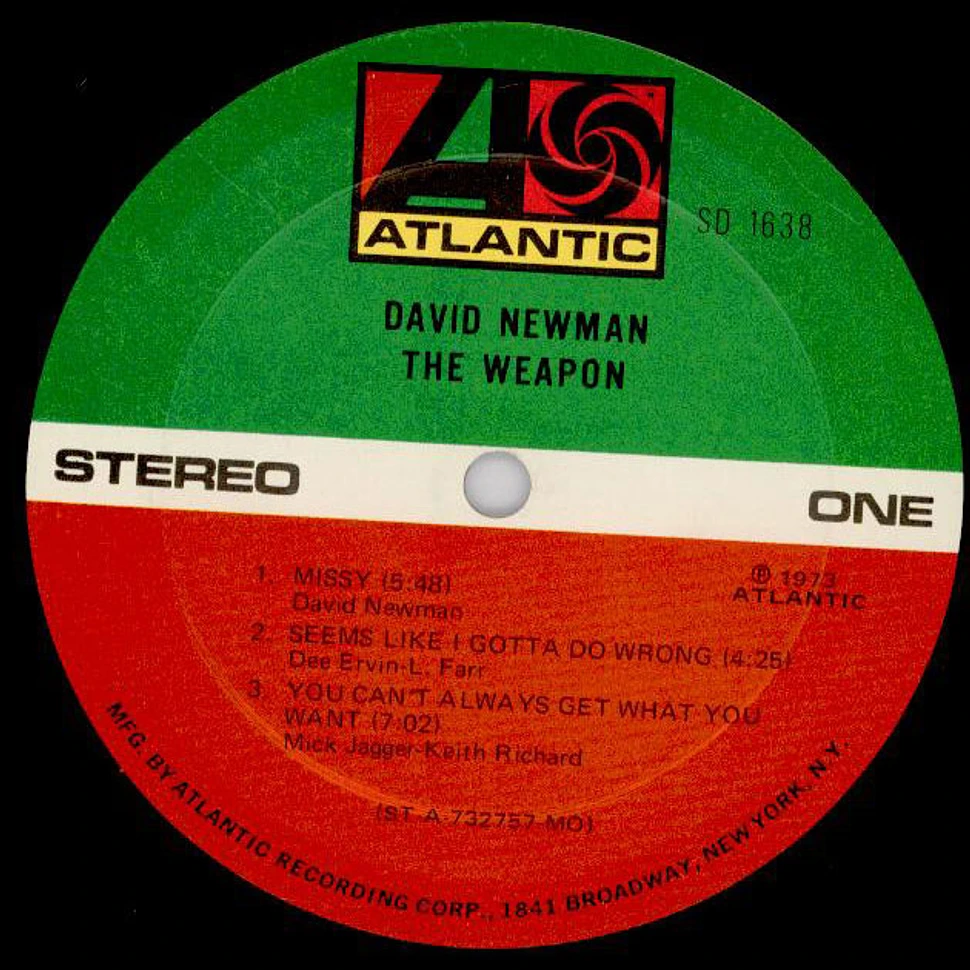 David "Fathead" Newman - The Weapon