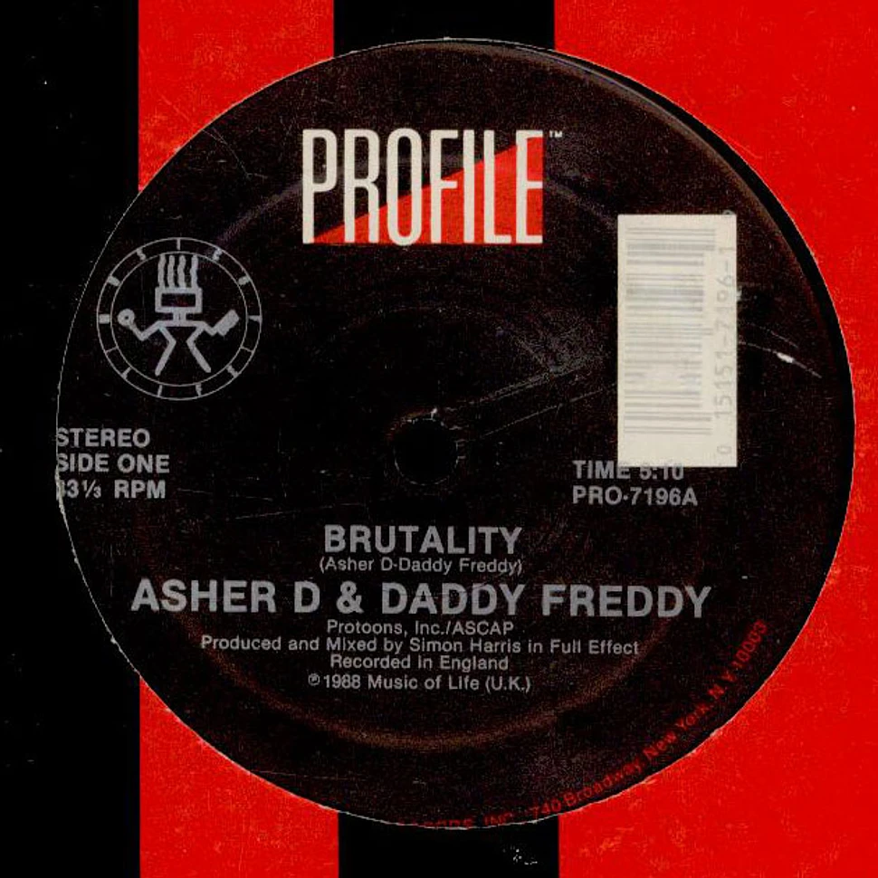 Asher D & Daddy Freddy - Brutality