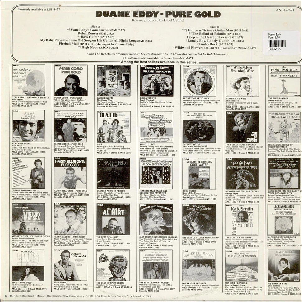 Duane Eddy - Pure Gold