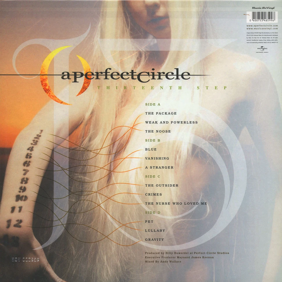 A Perfect Circle - Thirteenth Step Color Vinyl Edition