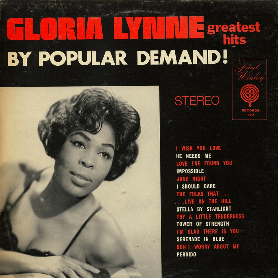 Gloria Lynne - Greatest Hits By Popular Demand !