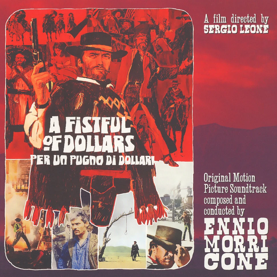 Ennio Morricone - OST Per Un Pugno Di Dollari (For A Fistful Of Dollars) Black Vinyl Edition
