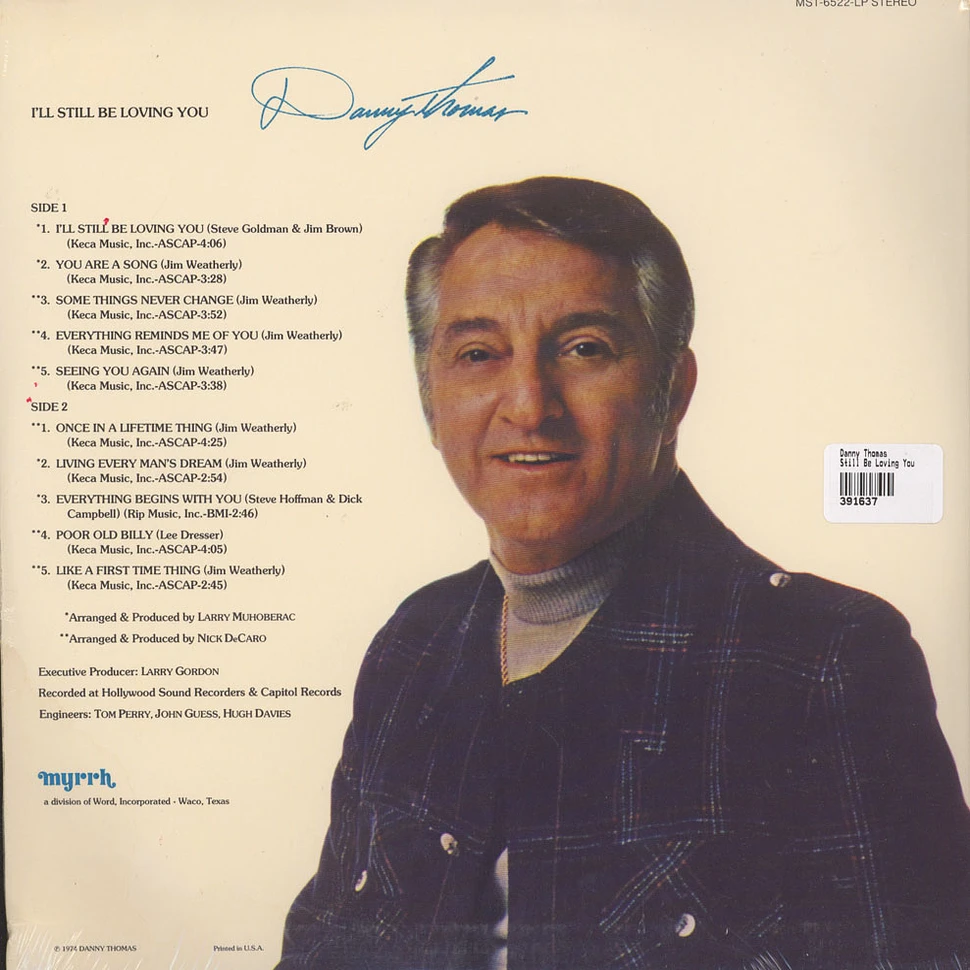 Danny Thomas - I'll Still Be Loving You