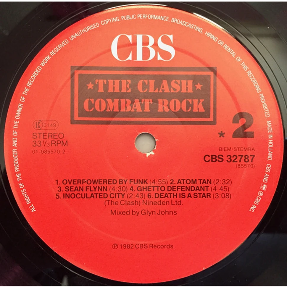 The Clash - Combat Rock