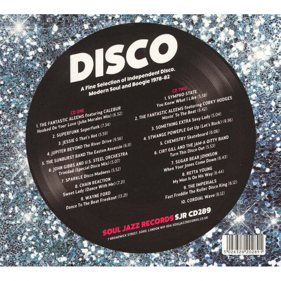 V.A. - Disco: A Fine Selection of Independent Disco, Modern Soul and Boogie 1978-82