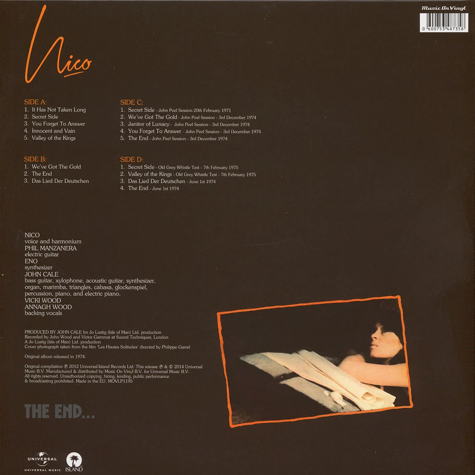 Nico - The End Expanded Edition