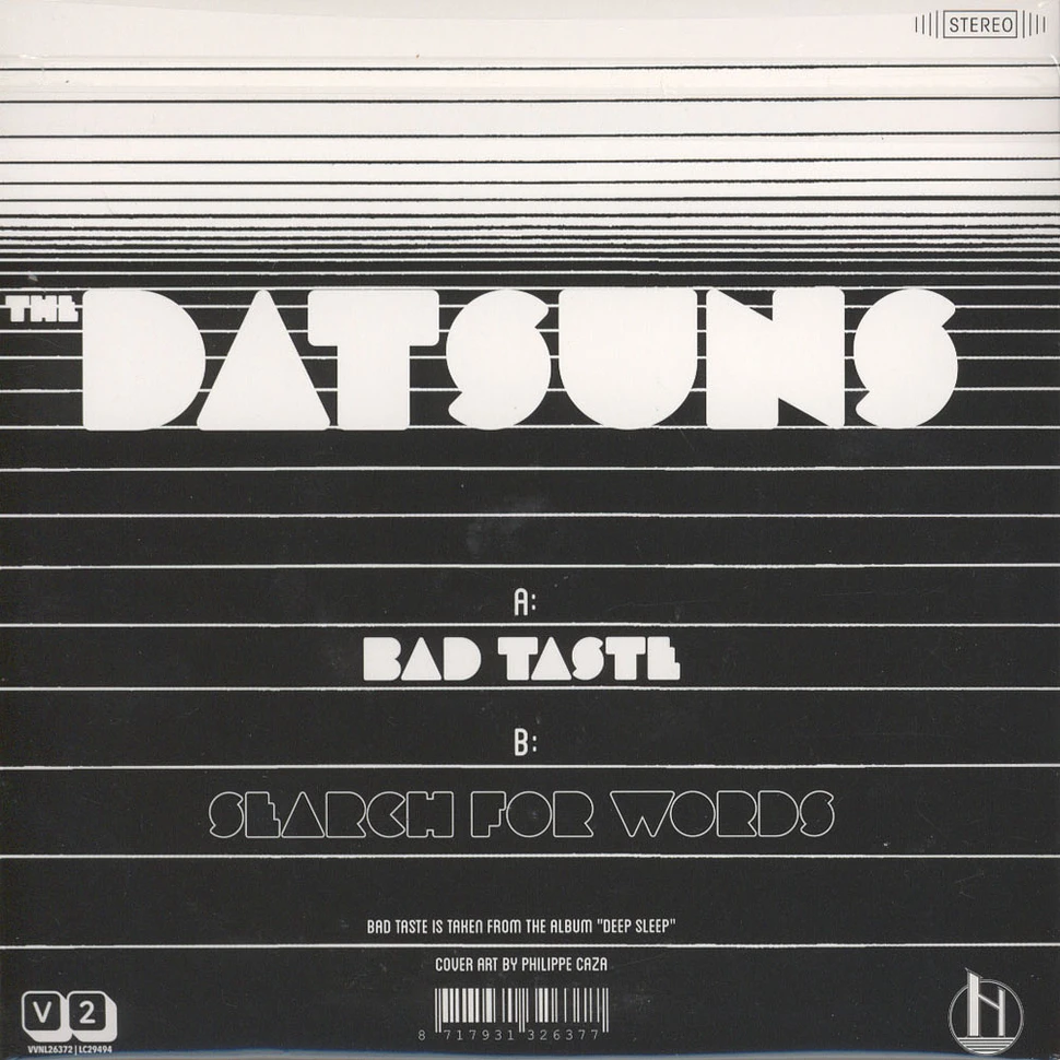 The Datsuns - Bad Taste