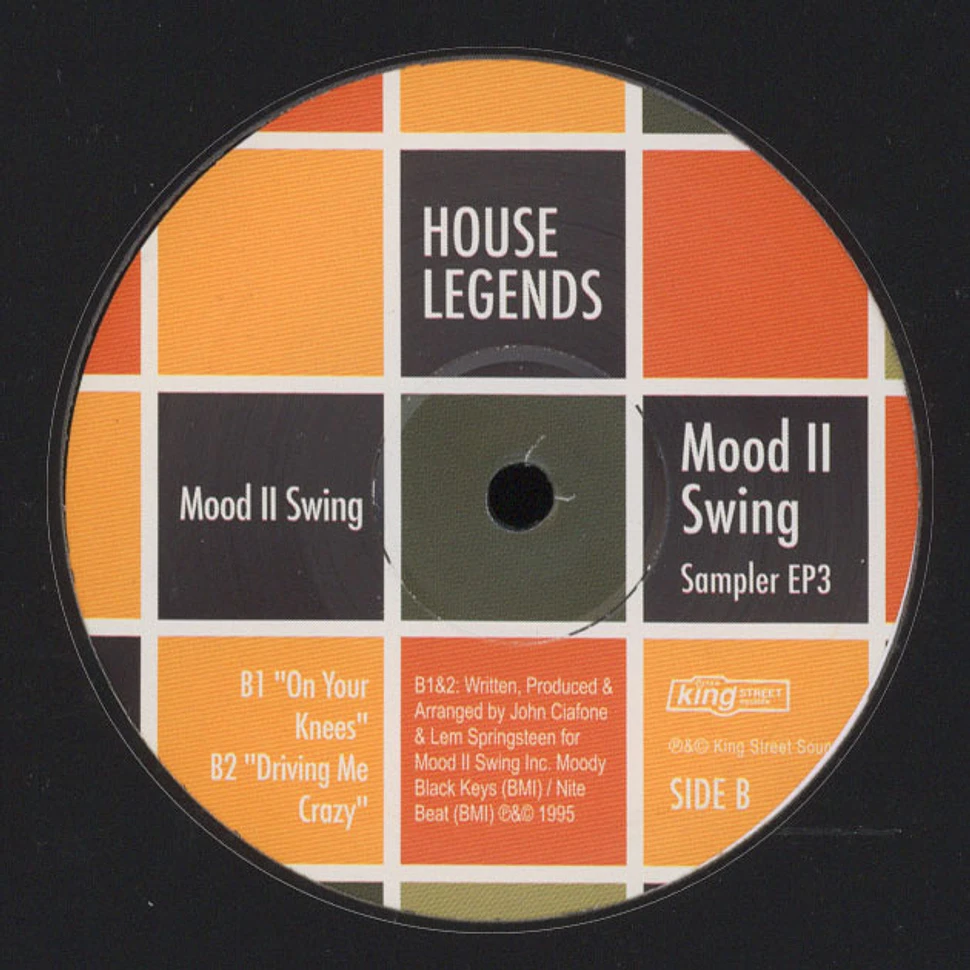Mood II Swing - House Legends : Mood II Swing Sampler 3