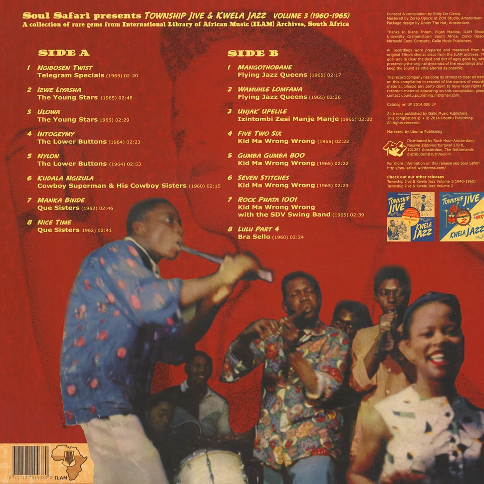 Various - Township Jive & Kwela Jazz Volume 3