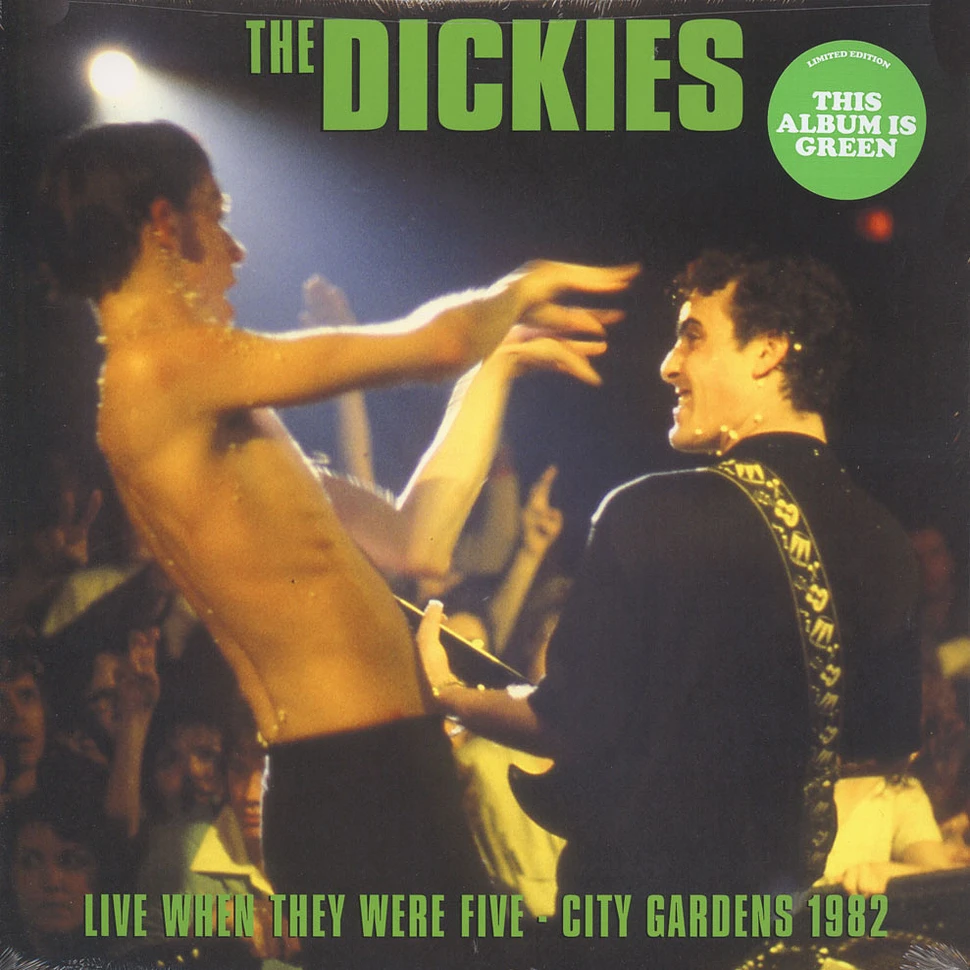 The Dickies - Live When They Were Five Green Vinyl Edition