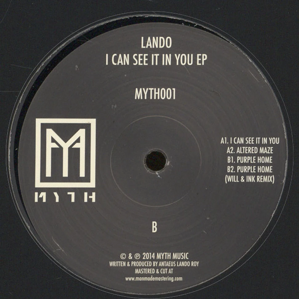 Lando - I Can See It In You EP