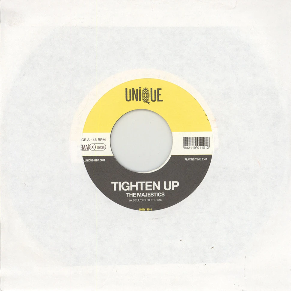 The Majestics / Benny Gordon & The Soul Brothers - Tighten Up