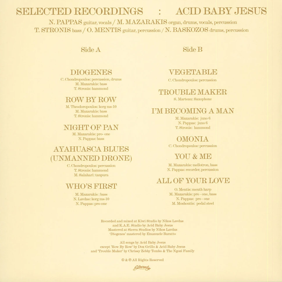 Acid Baby Jesus - Selected Recordings