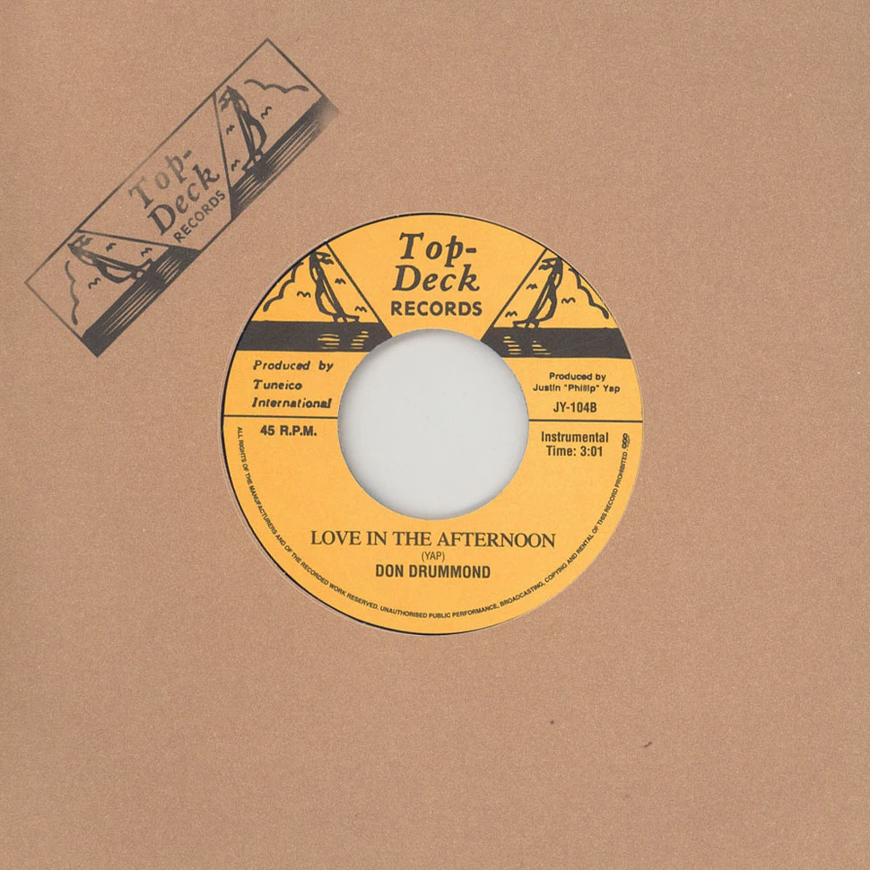 The Jetts / Don Drummond - Someone / Love In The Afternoon