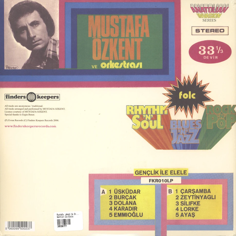 Mustafa Ozkent Ve Orkestrasi - Gençlik İle Elele