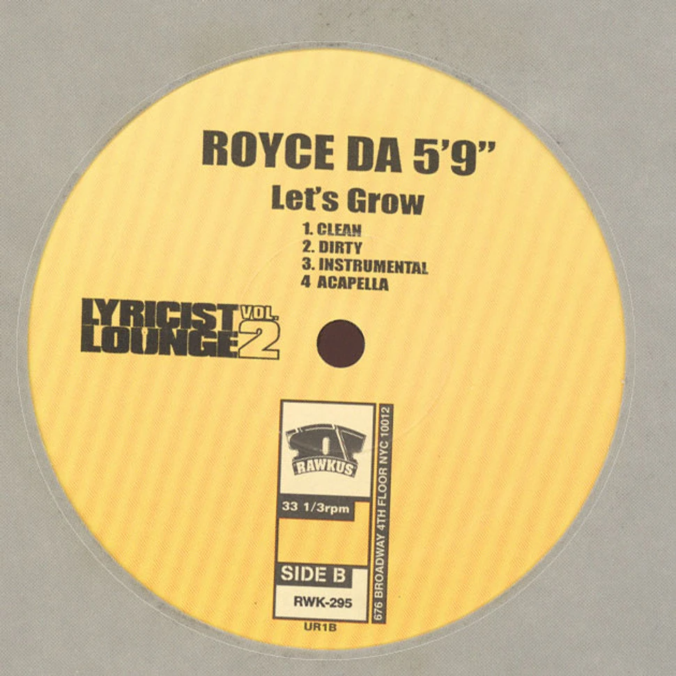 Cocoa Brovaz / Royce Da 5'9" - Get Up / Let's Grow