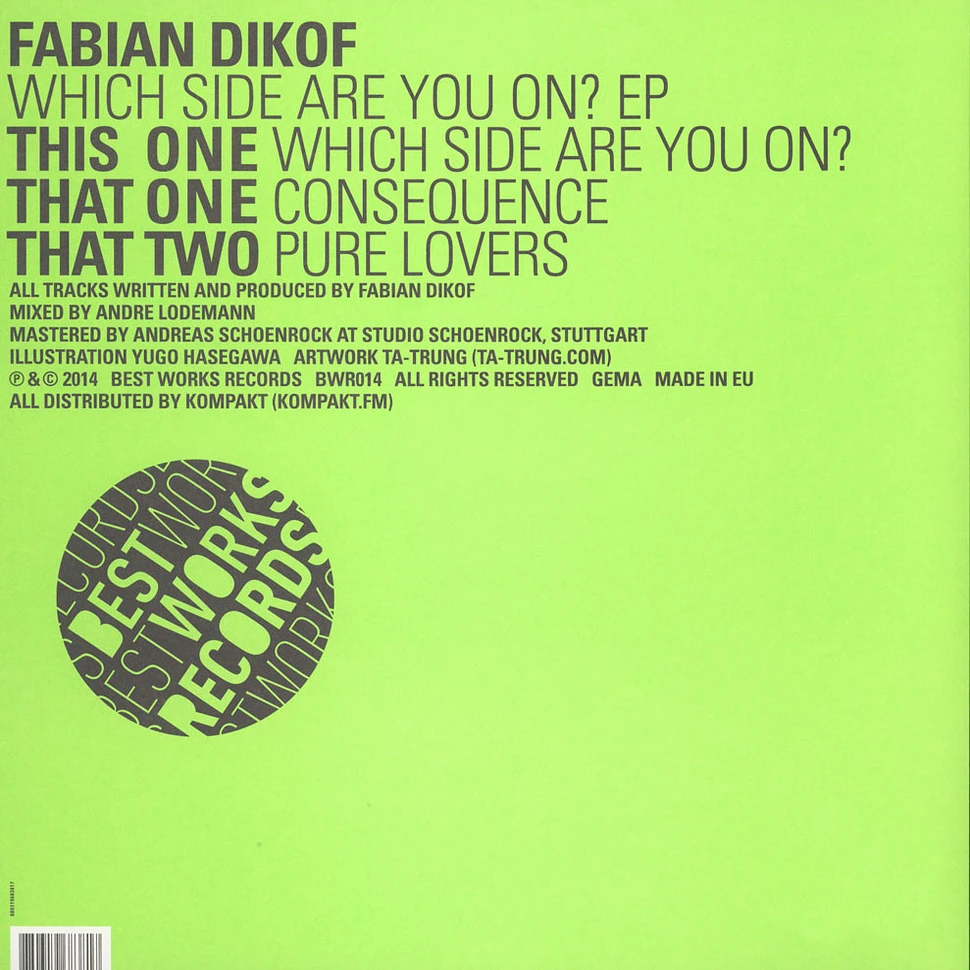 Fabian Dikof - Which Side Are You On? EP