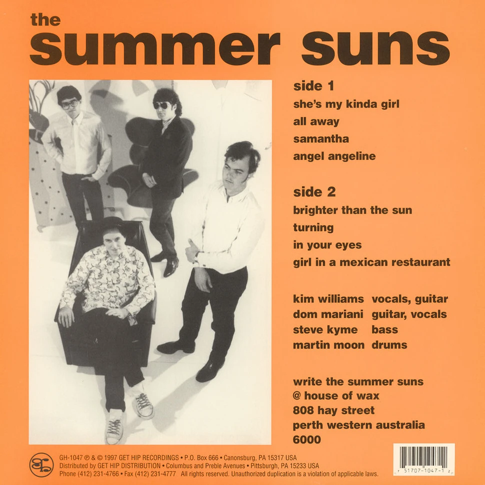 The Summer Suns - The Summer Suns