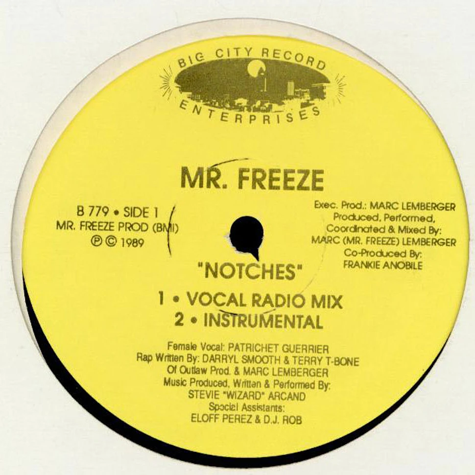 Mr. Freeze - Notches
