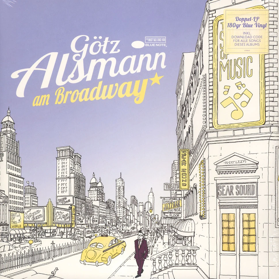 Götz Alsmann - Am Broadway Blue Vinyl Edition
