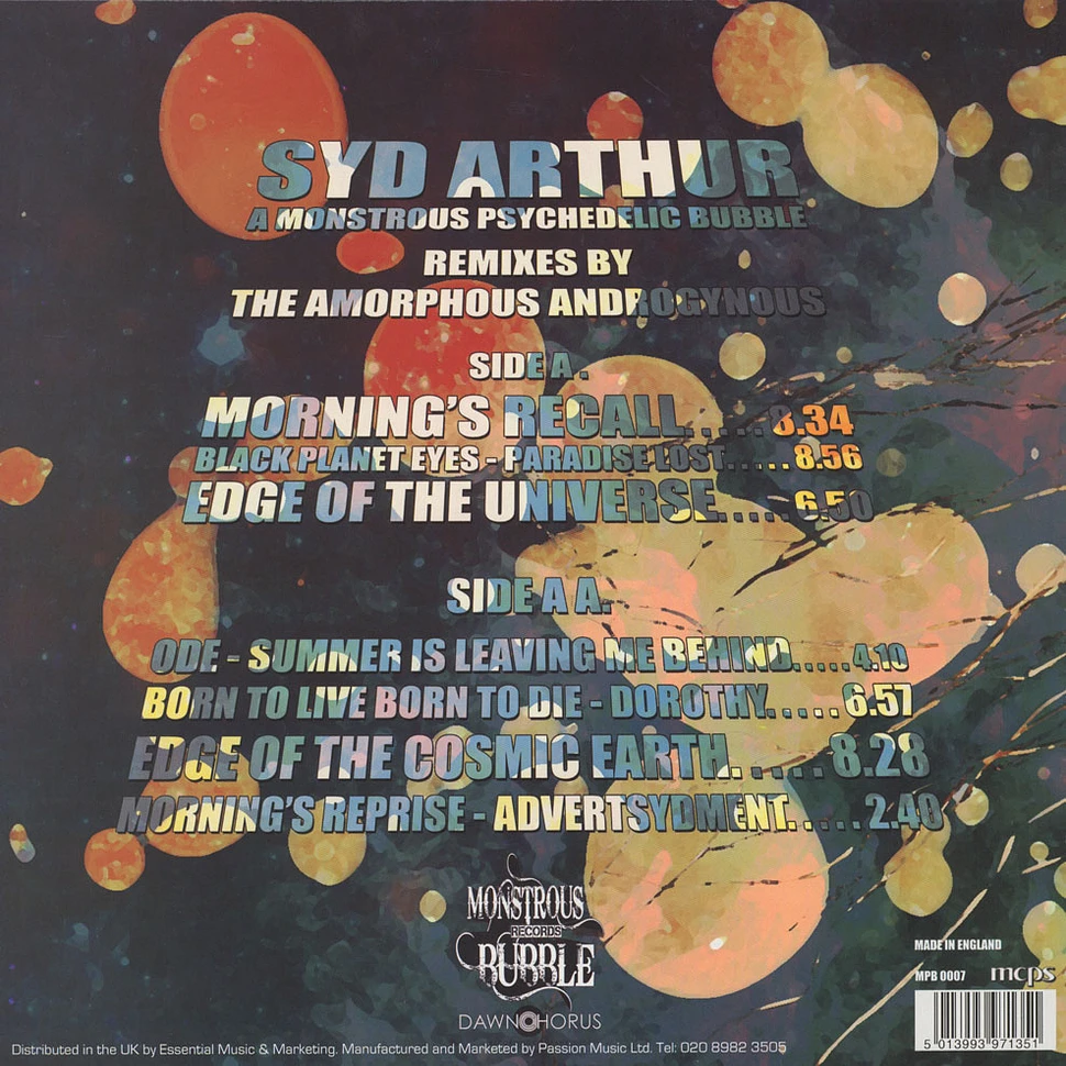 Syd Arthur - A Monstrous Psychedelic Bubble
