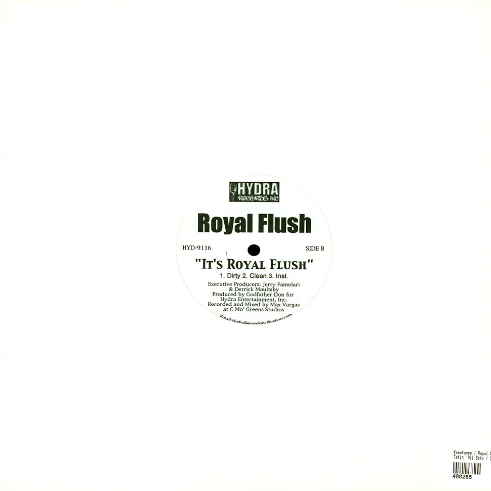 Kamakazee / Royal Flush - Takin' All Bets / It's Royal Flush