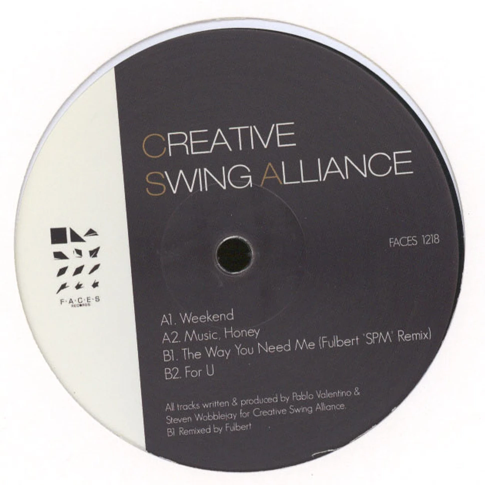 Creative Swing Alliance - Weekend EP