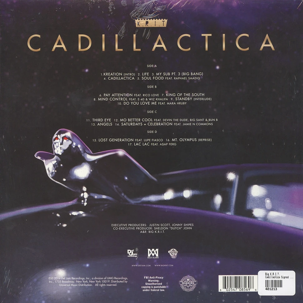 Big K.R.I.T. - Cadillactica Signed Edition
