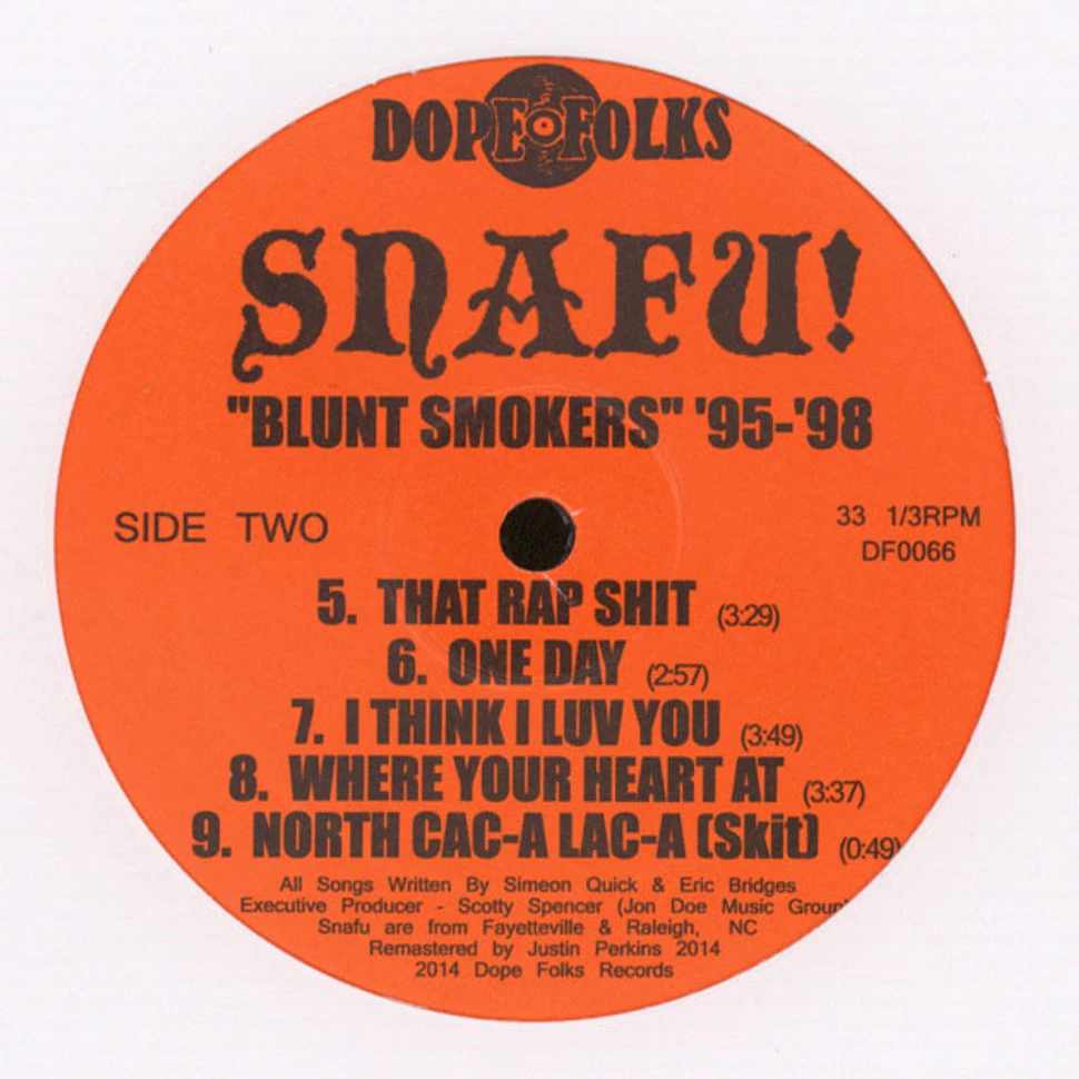 Snafu - Blunt Smokers '95-'98