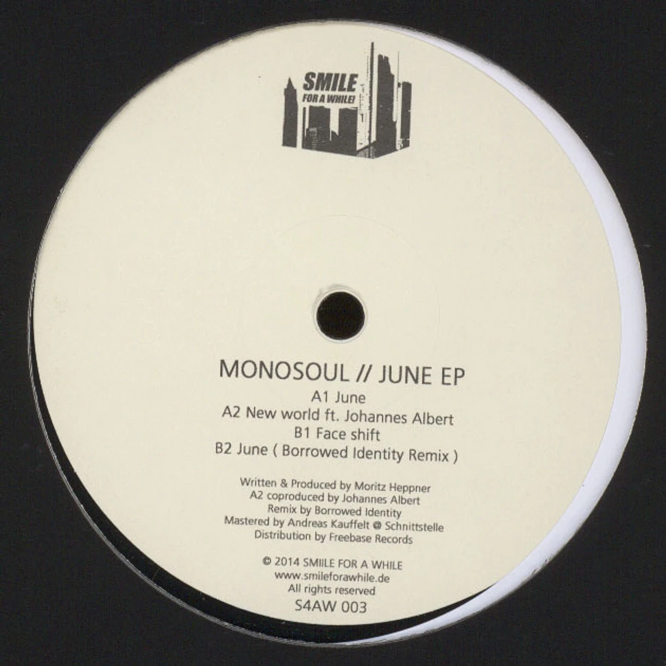 Monosoul & Johannes Albert - June EP