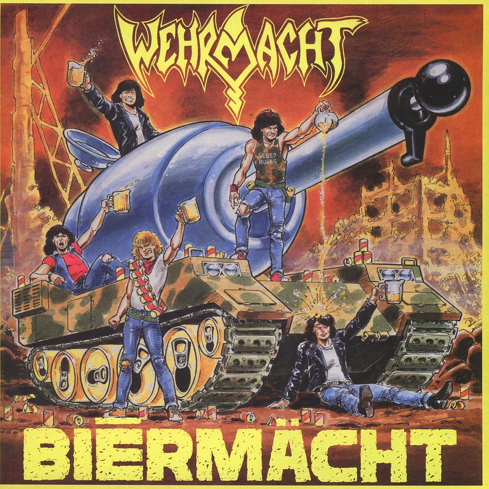 Wehrmacht - Biermacht Splatter Vinyl Edition
